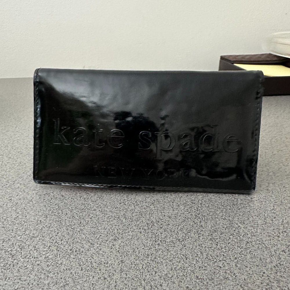 KATE SPADE Patent Leather Bifold Wallet